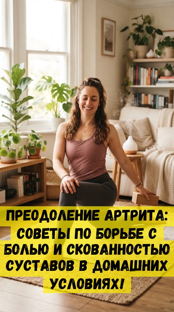 Преодоление артрита: советы по борьбе с болью и скованностью суставов в домашних условиях!