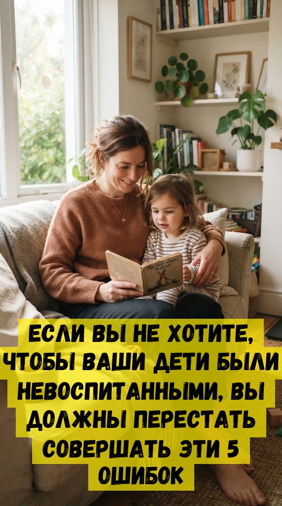 Если вы не хотите, чтобы ваши дети были невоспитанными, вы должны перестать совершать эти 5 ошибок