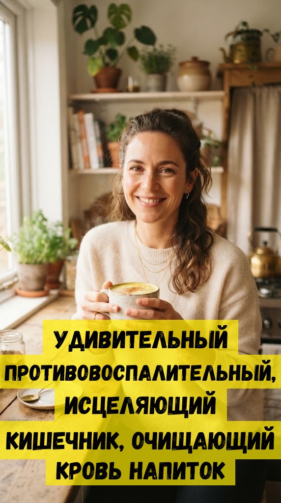 Удивительный противовоспалительный, исцеляющий кишечник, очищающий кровь напиток Удивительный противовоспалительный, исцеляющий кишечник, очищающий кровь напиток