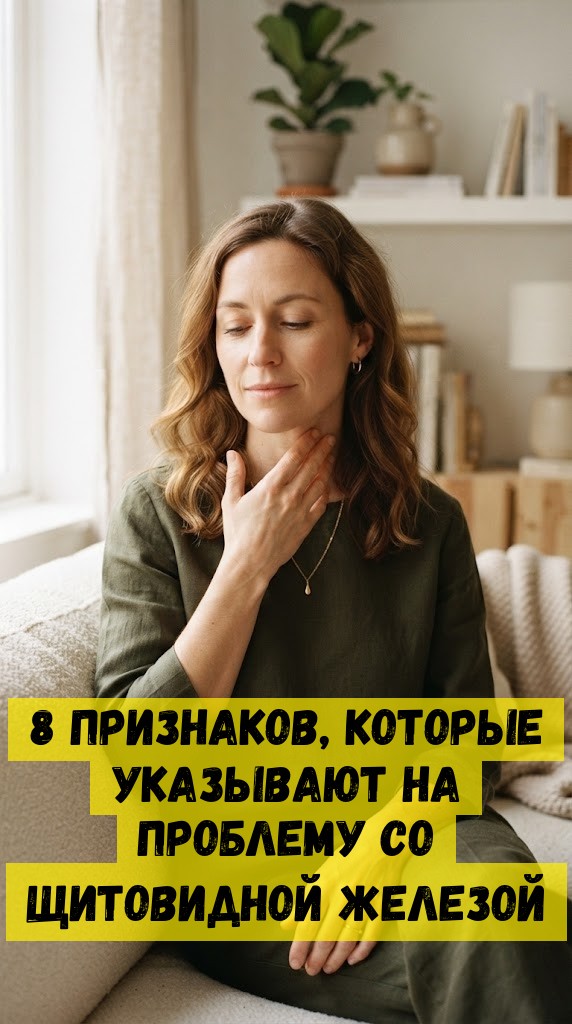 8 признаков, которые указывают на проблему со щитовидной железой