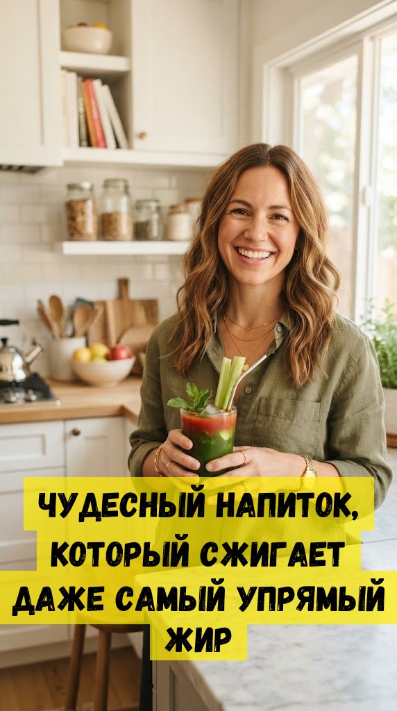 Чудесный напиток, который сжигает даже самый упрямый жир