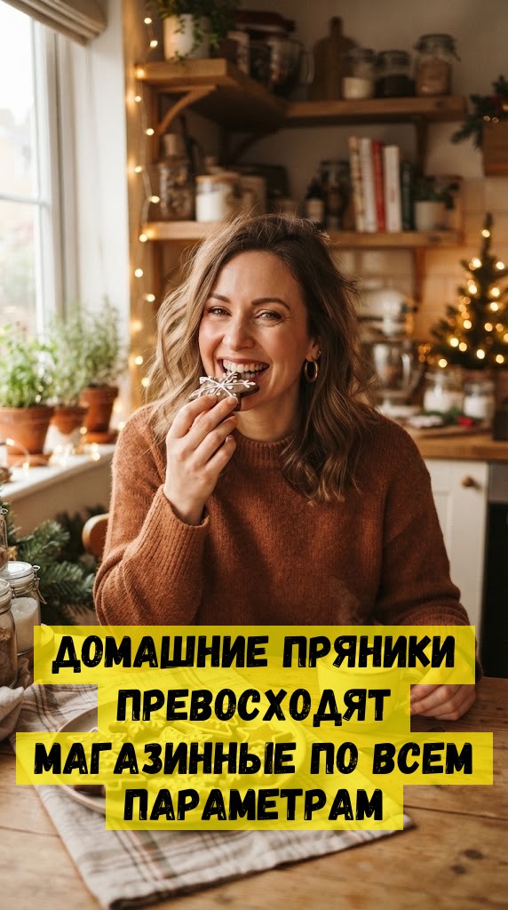 Домашние пряники превосходят магазинные по всем параметрам