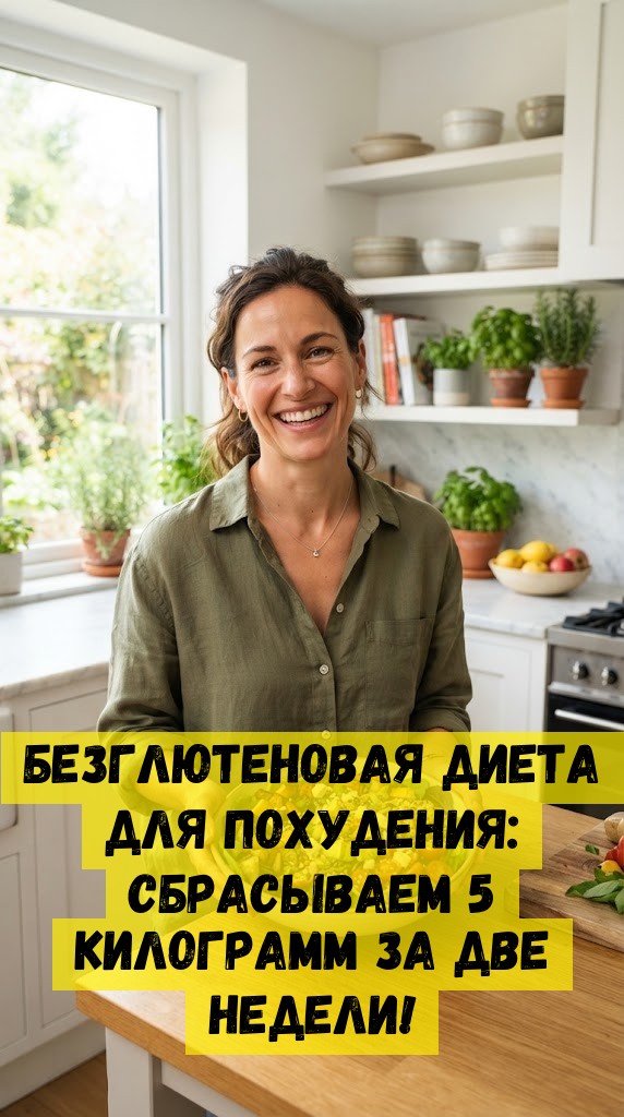 Безглютеновая диета для похудения: сбрасываем 5 килограмм за две недели!