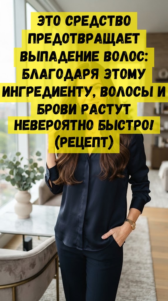 Это средство предотвращает выпадение волос: благодаря этому ингредиенту, волосы и брови растут невероятно быстро! (Рецепт)