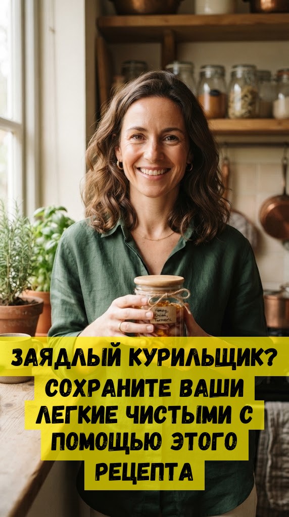 Заядлый курильщик? Сохраните ваши легкие чистыми с помощью этого рецепта