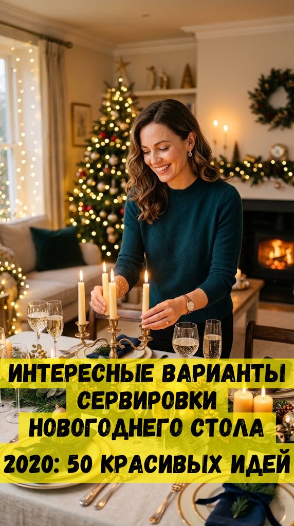Интересные варианты сервировки новогоднего стола 2020: 50 красивых идей
