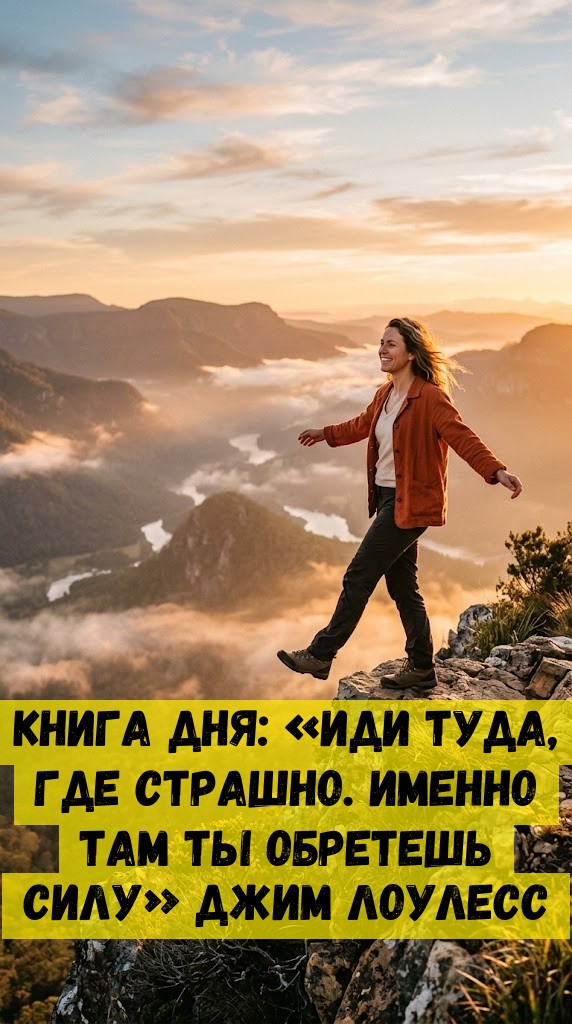 Книга Дня: «Иди туда, где страшно. Именно там ты обретешь силу» Джим Лоулесс Книга Дня: «Иди туда, где страшно. Именно там ты обретешь силу» Джим Лоулесс