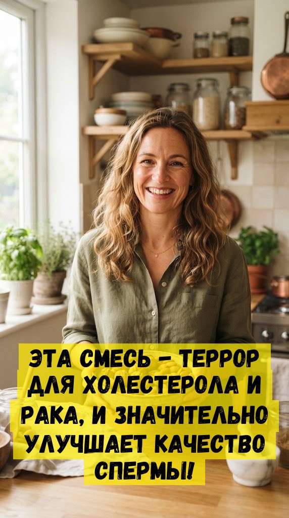 Эта смесь - террор для холестерола и рака, и значительно улучшает качество спермы! Эта смесь - террор для холестерола и рака, и значительно улучшает качество спермы!