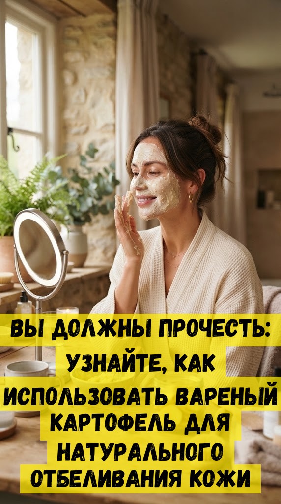 Вы должны прочесть: узнайте, как использовать вареный картофель для натурального отбеливания кожи