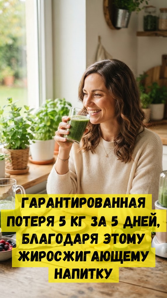 Гарантированная потеря 5 кг за 5 дней, благодаря этому жиросжигающему напитку Гарантированная потеря 5 кг за 5 дней, благодаря этому жиросжигающему напитку