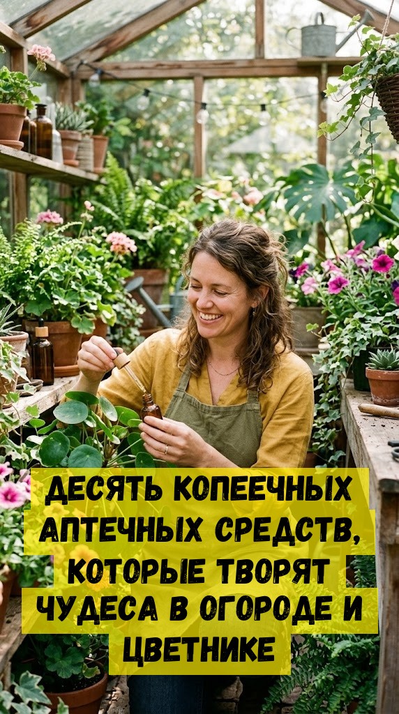 Десять копеечных аптечных средств, которые творят чудеса в огороде и цветнике Десять копеечных аптечных средств, которые творят чудеса в огороде и цветнике