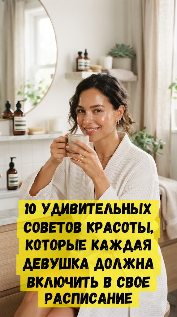 10 удивительных советов красоты, которые каждая девушка должна включить в свое расписание