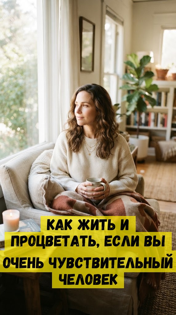 Как жить и процветать, если вы очень чувствительный человек