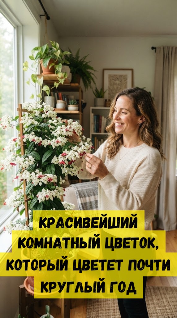 Красивейший комнатный цветок, который цветет почти круглый год