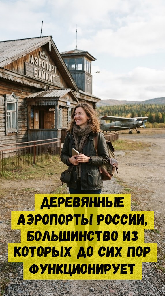 Деревянные аэропорты России, большинство из которых до сих пор функционирует