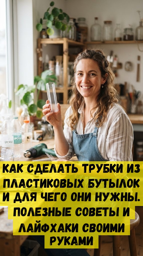 Как сделать трубки из пластиковых бутылок и для чего они нужны. Полезные советы и лайфхаки своими руками