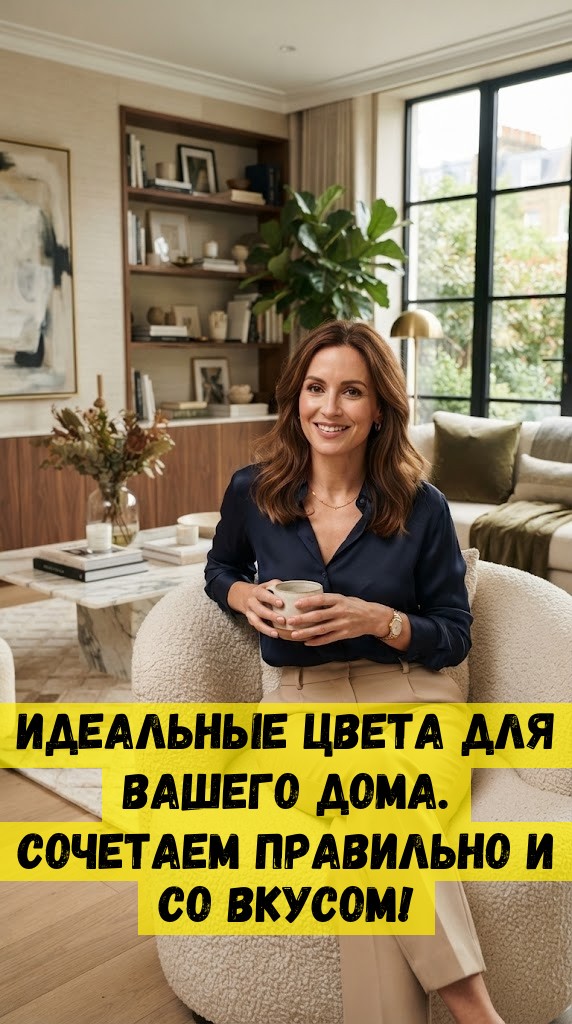 Идеальные цвета для вашего дома. Сочетаем правильно и со вкусом!
