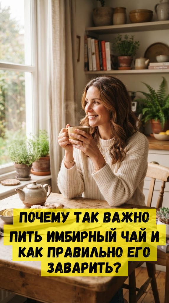 Почему ТАК ВАЖНО пить имбирный чай и как правильно его заварить?