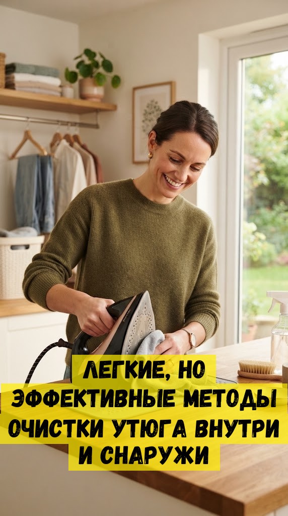 Легкие, но эффективные методы очистки утюга внутри и снаружи Легкие, но эффективные методы очистки утюга внутри и снаружи