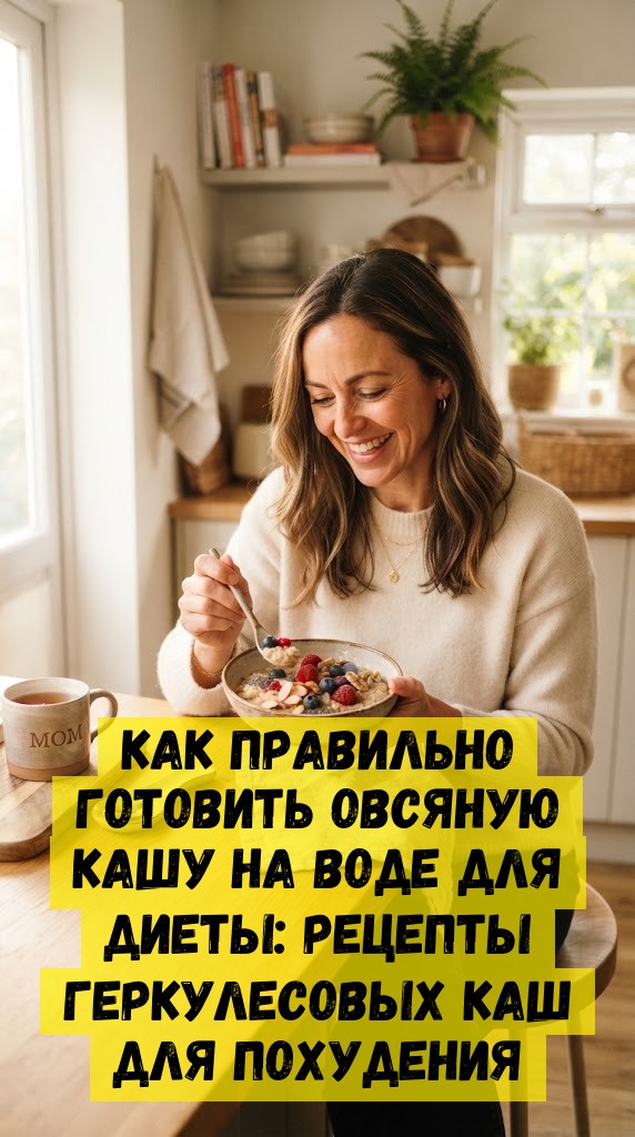 Как правильно готовить овсяную кашу на воде для диеты: рецепты геркулесовых каш для похудения