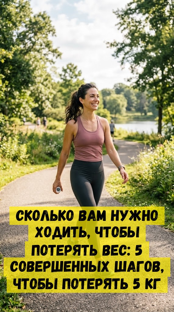 Сколько вам нужно ходить, чтобы потерять вес: 5 совершенных шагов, чтобы потерять 5 кг Сколько вам нужно ходить, чтобы потерять вес: 5 совершенных шагов, чтобы потерять 5 кг
