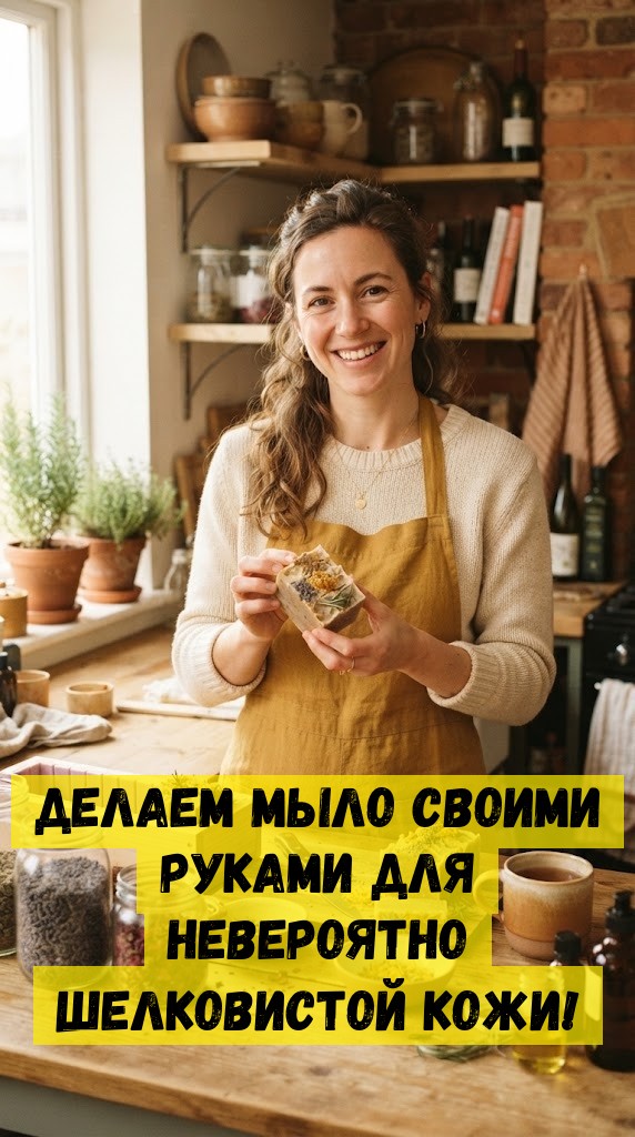 Делаем мыло своими руками для невероятно шелковистой кожи!