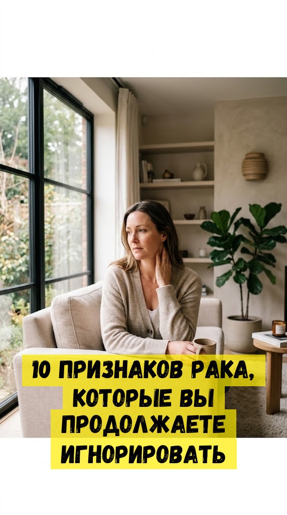 10 признаков рака, которые Вы продолжаете игнорировать
