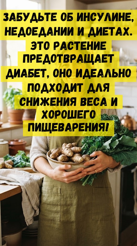 Забудьте об инсулине, недоедании и диетах. Это растение предотвращает диабет, оно идеально подходит для снижения веса и хорошего пищеварения!
