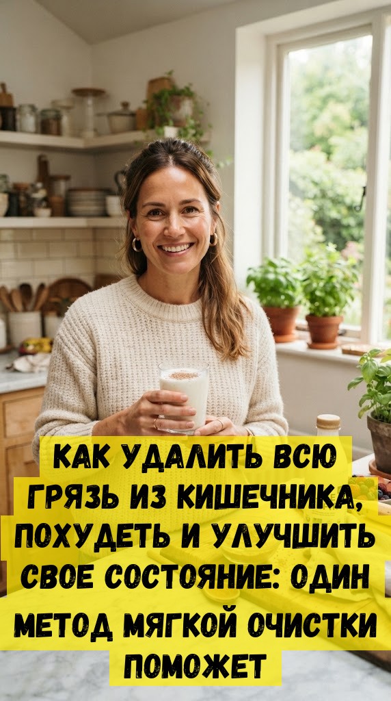 Как удалить всю грязь из кишечника, похудеть и улучшить свое состояние: один метод мягкой очистки поможет Как удалить всю грязь из кишечника, похудеть и улучшить свое состояние: один метод мягкой очистки поможет