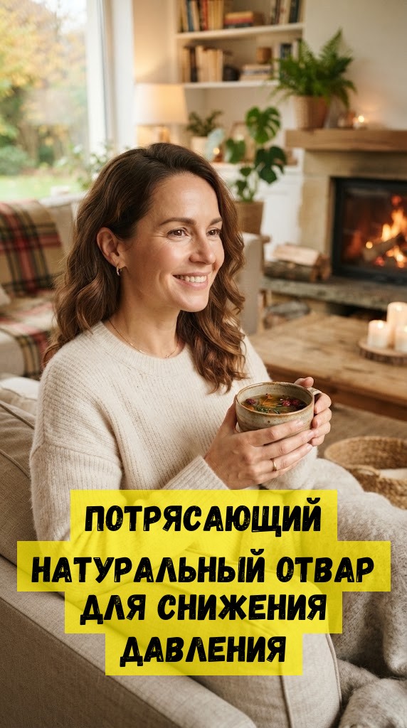 Потрясающий натуральный отвар для снижения давления