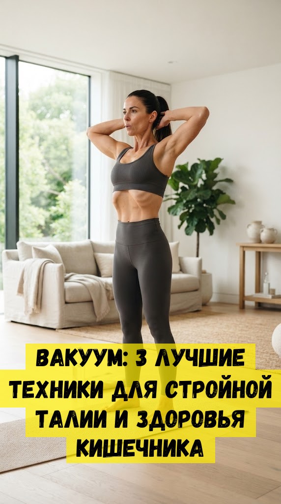 Вакуум: 3 лучшие техники для стройной талии и здоровья кишечника Вакуум: 3 лучшие техники для стройной талии и здоровья кишечника