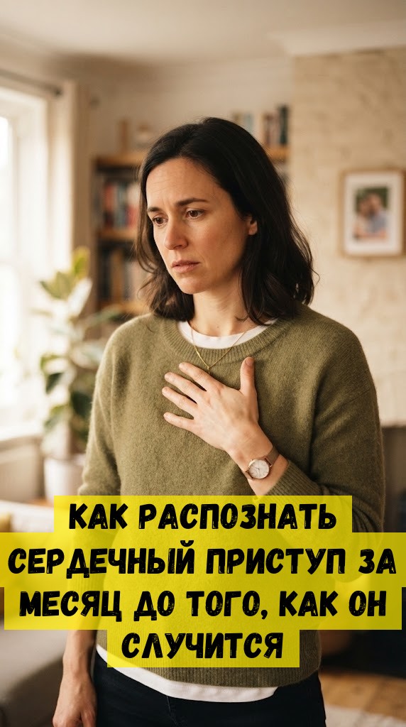 Как распознать сердечный приступ за месяц до того, как он случится