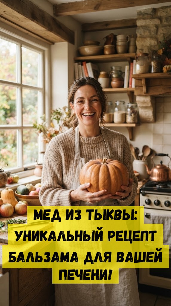 Мед из тыквы: уникальный рецепт бальзама для Вашей печени!