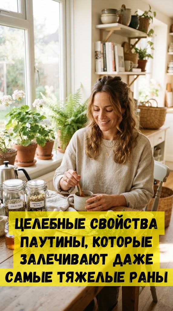 Целебные свойства паутины, которые залечивают даже самые тяжелые раны