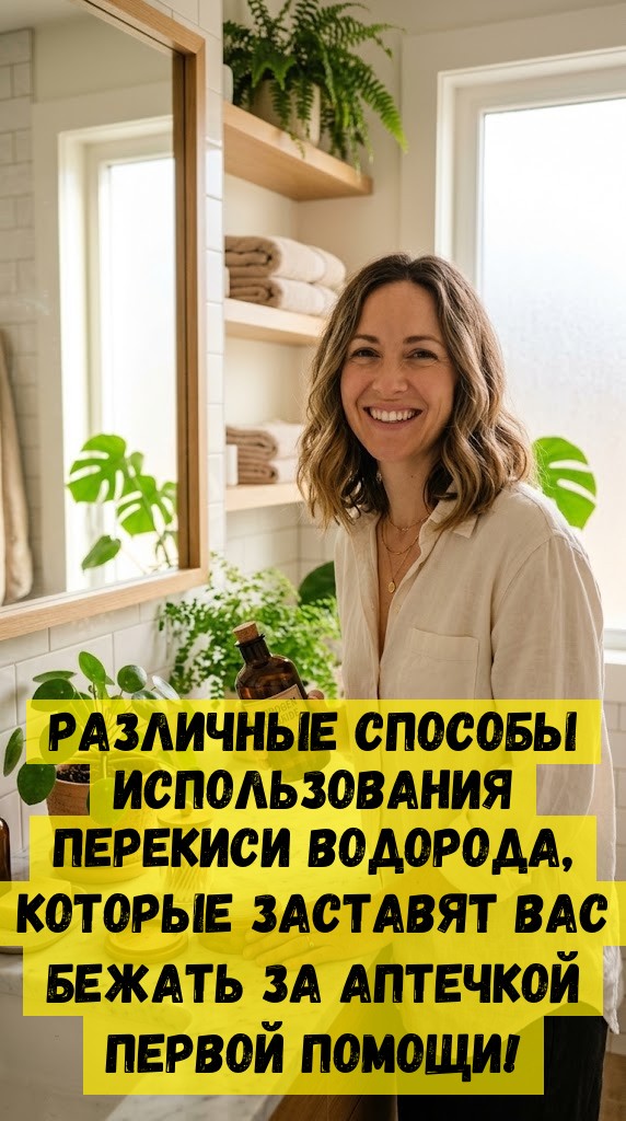 Различные способы использования перекиси водорода, которые заставят вас бежать за аптечкой первой помощи! Различные способы использования перекиси водорода, которые заставят вас бежать за аптечкой первой помощи!