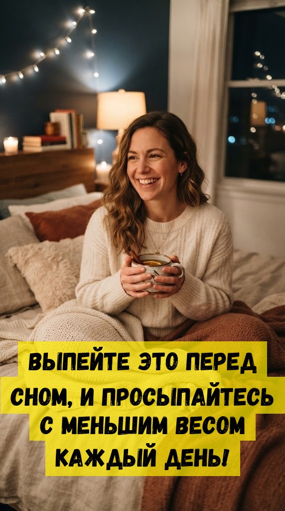 Выпейте это перед сном, и просыпайтесь с меньшим весом каждый день! Выпейте это перед сном, и просыпайтесь с меньшим весом каждый день!