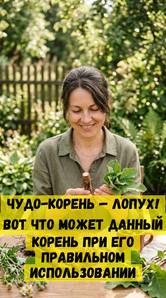 Чудо-корень &mdash; лопух! Вот что может данный корень при его правильном использовании