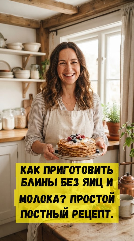 Как приготовить блины без яиц и молока? Простой постный рецепт. Как приготовить блины без яиц и молока? Простой постный рецепт.