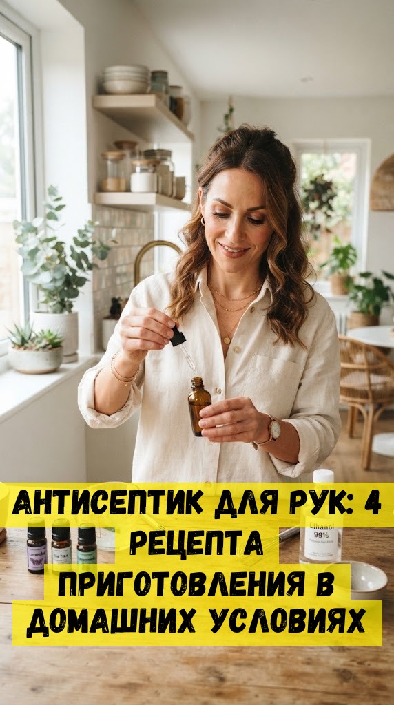 Антисептик для рук: 4 рецепта приготовления в домашних условиях Антисептик для рук: 4 рецепта приготовления в домашних условиях