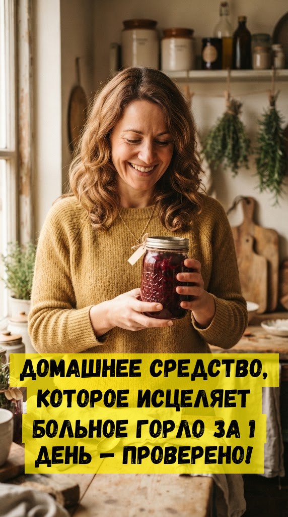 Домашнее средство, которое исцеляет больное горло за 1 день &mdash; ПРОВЕРЕНО!