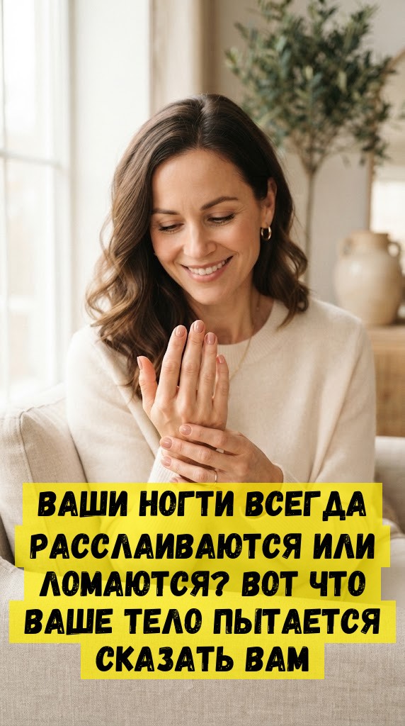 Ваши ногти всегда расслаиваются или ломаются? Вот что ваше тело пытается сказать вам