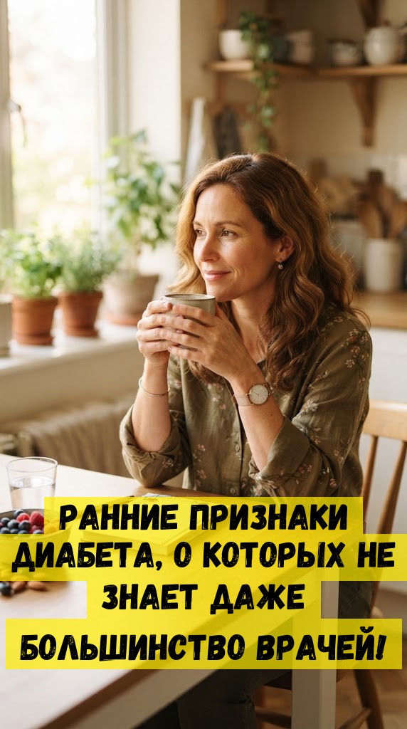 Ранние признаки диабета, о которых не знает даже большинство врачей! Ранние признаки диабета, о которых не знает даже большинство врачей!