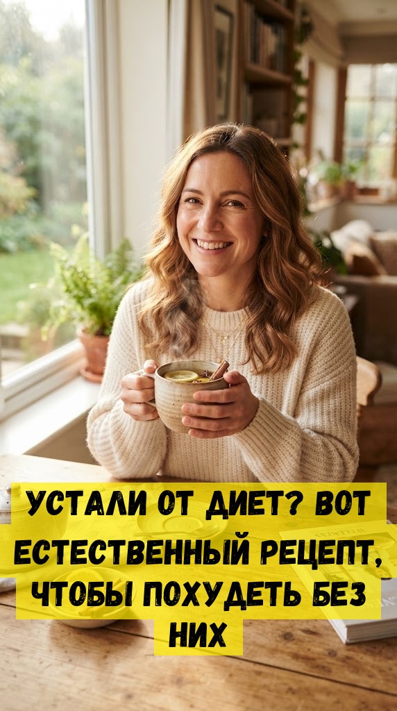 Устали от диет? Вот естественный рецепт, чтобы похудеть без них