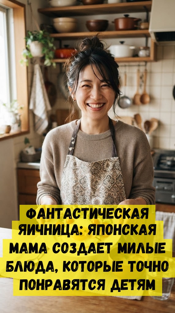 Фантастическая яичница: японская мама создает милые блюда, которые точно понравятся детям