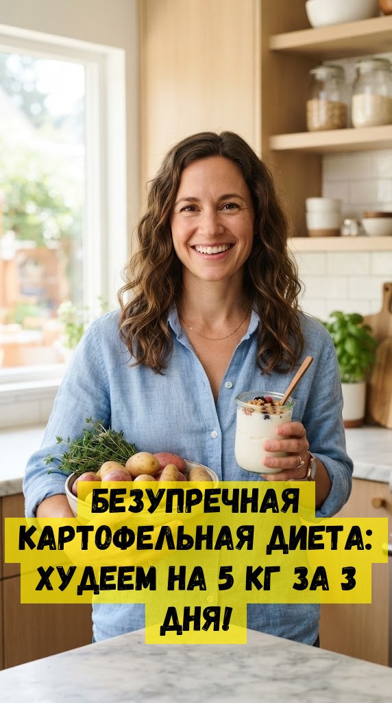 Безупречная Картофельная Диета: худеем на 5 кг за 3 дня!