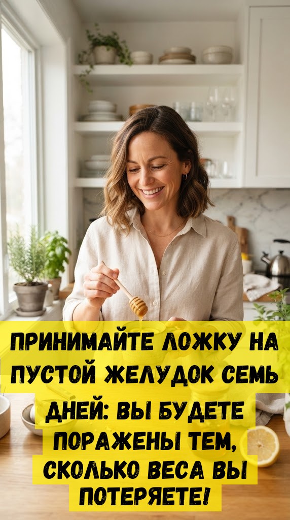 Принимайте ложку на пустой желудок семь дней: вы будете поражены тем, сколько веса вы потеряете!