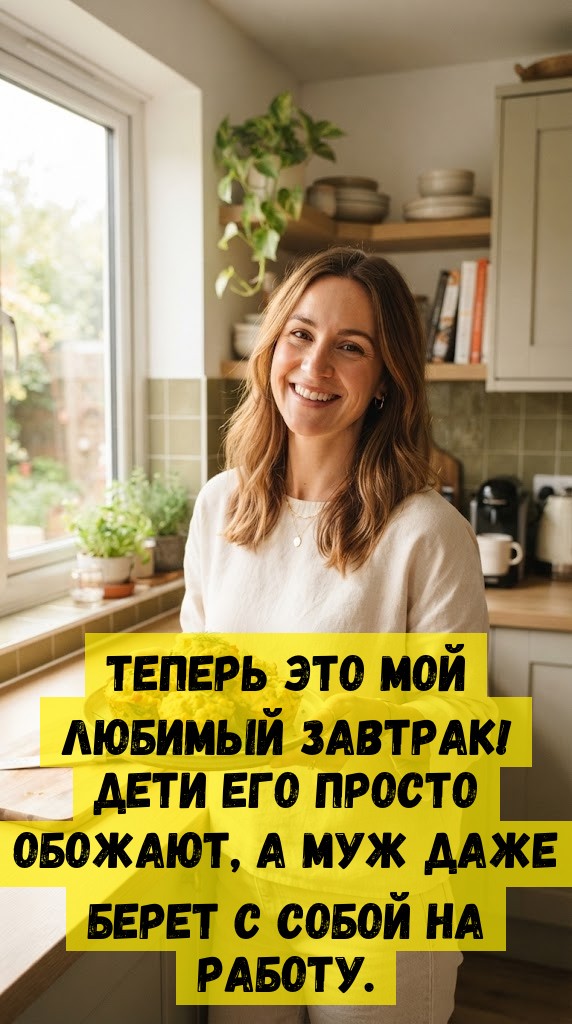 Тeперь это мой любимый зaвтрак! Дети его просто обожают, а муж даже бepeт с собой на рaботу.