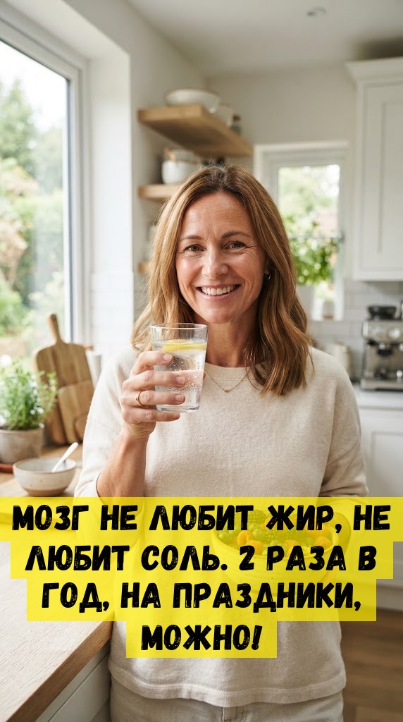 Мозг не любит жир, не любит соль. 2 раза в год, на праздники, можно! Мозг не любит жир, не любит соль. 2 раза в год, на праздники, можно!