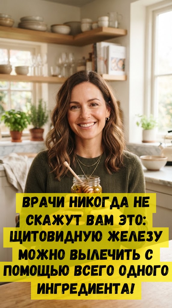 Врачи никогда не скажут Вам это: щитовидную железу можно вылечить с помощью всего одного ингредиента!