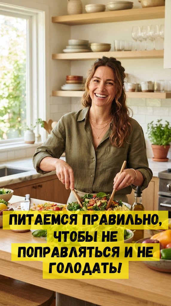 Питаемся правильно, чтобы не поправляться и не голодать!